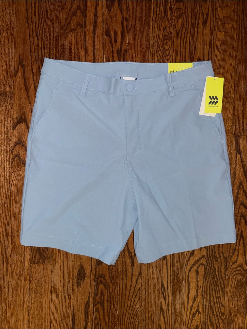 all in motion Light Blue Men's Hybrid Shorts